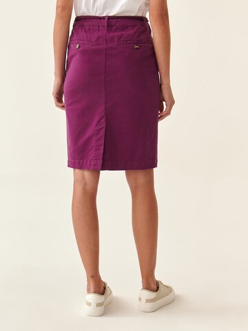 TATUUM Rok 'Hinoki' in Lila