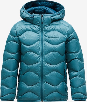 PEAK PERFORMANCE Winterjas in Blauw: voorkant