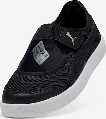 PUMA Ballet Flats in Black: front