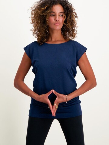 Urban Goddess Yoga & Activewear Sporttop 'Asana' in Blau