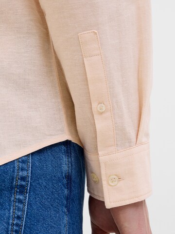 JJ Rebel Comfort fit Overhemd 'JREBMOSS' in Oranje
