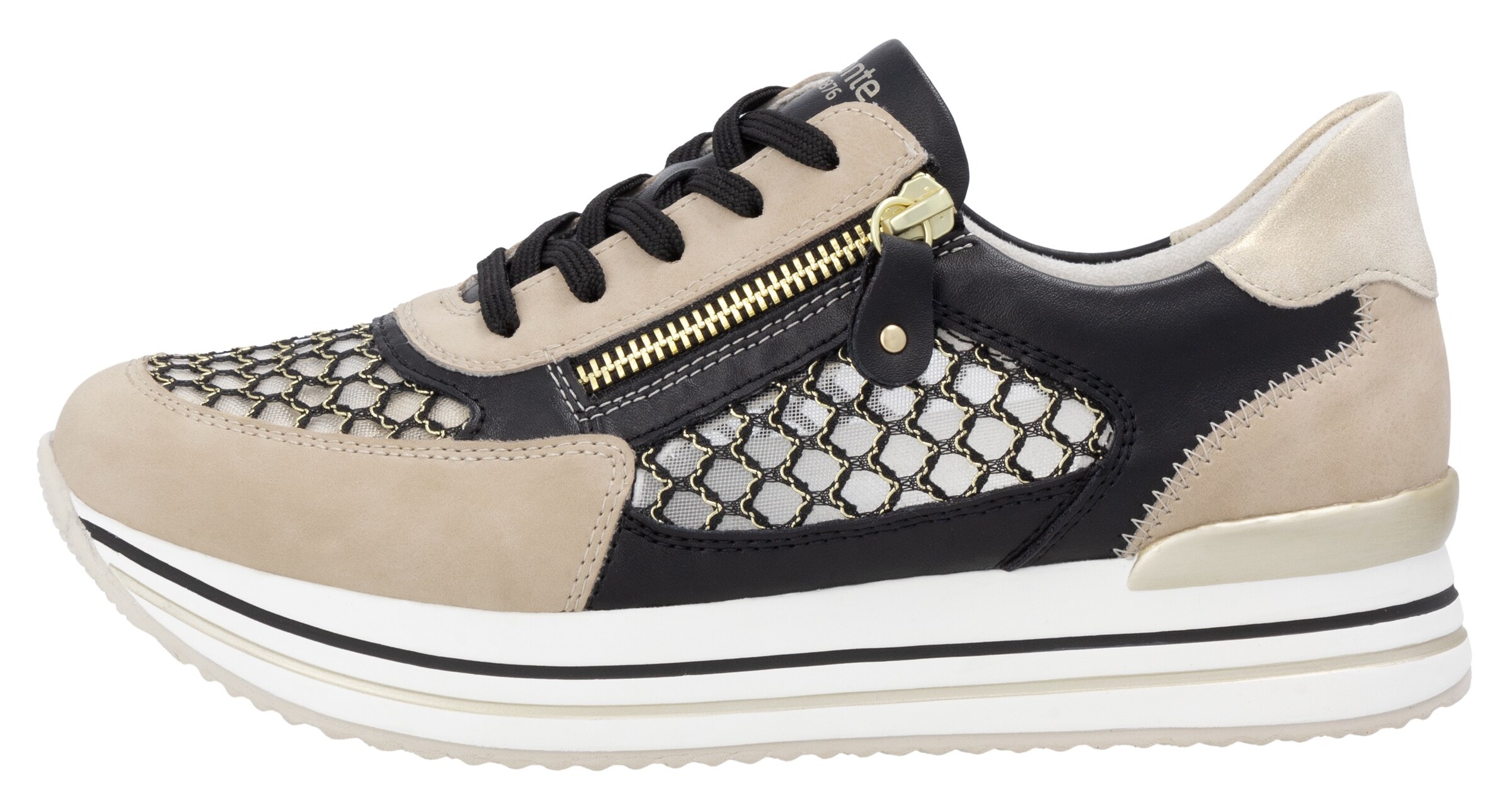 REMONTE Sneakers laag in Beige