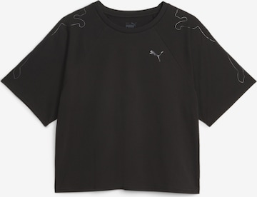 T-shirt fonctionnel PUMA en noir : devant