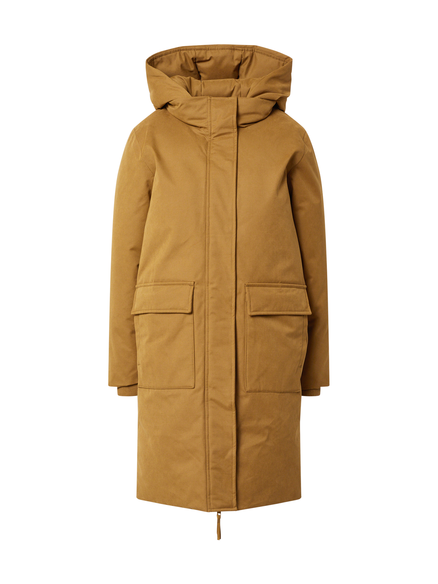 Płaszcze PNABf minimum Płaszcz zimowy w kolorze Brązowym 