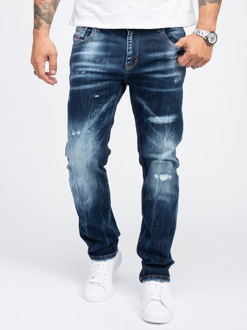 Rock Creek Regular Jeans in Blue: front