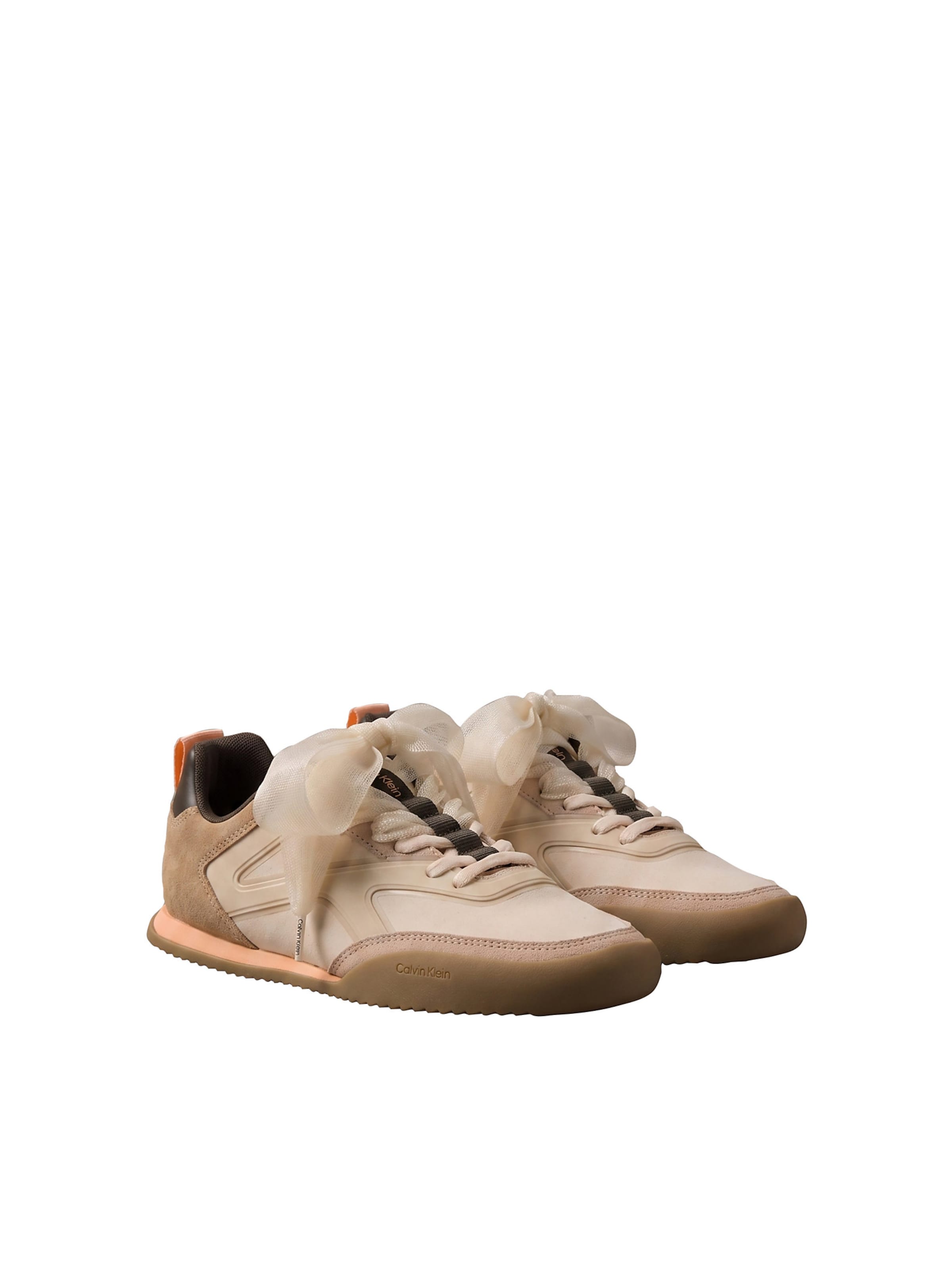 Baskets basses 'KAYLA' Calvin Klein en beige
