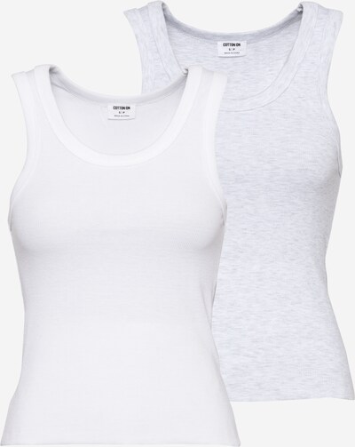 Cotton On Top 'ASHER' u svijetlosiva / bijela, Pregled proizvoda