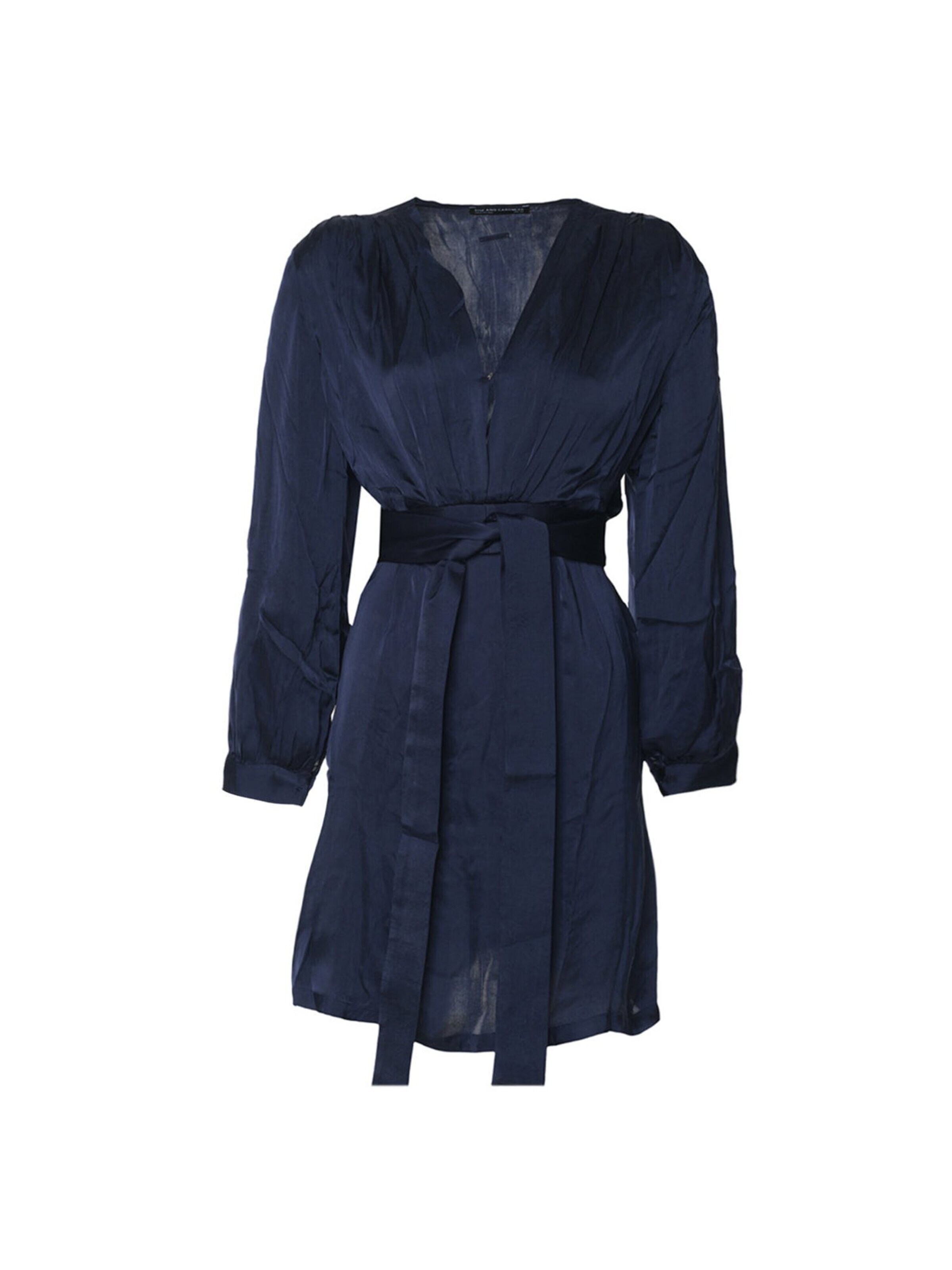 Robe SILK & CASHMERE en bleu : devant