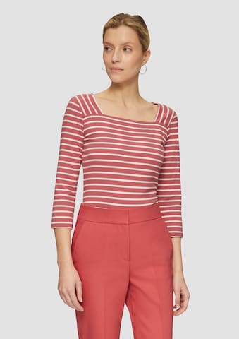s.Oliver BLACK LABEL T-shirt i rosa: framsida
