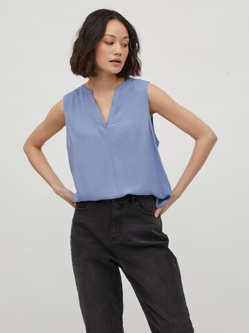 VILA Blouse 'Roma' in Blue: front