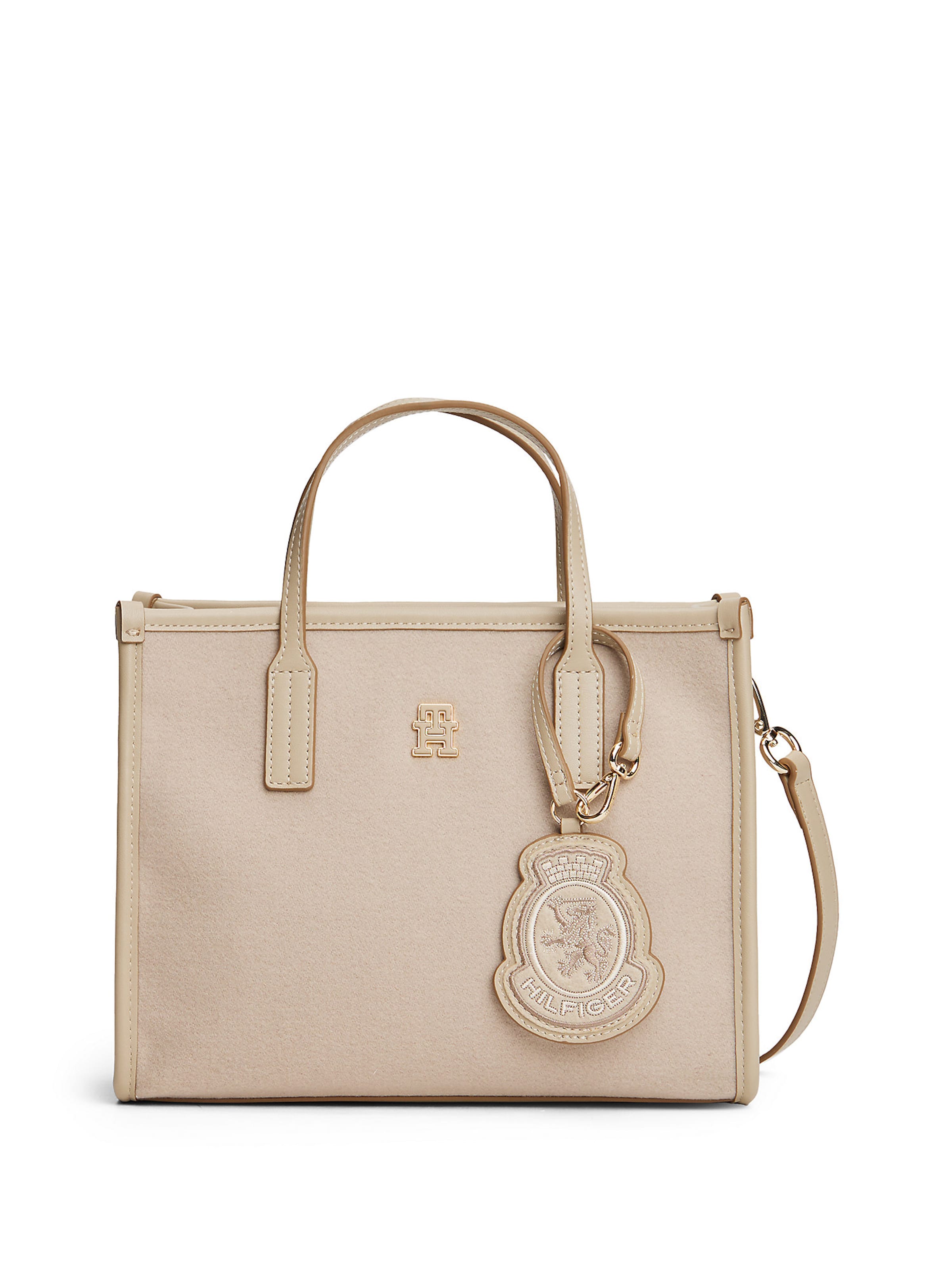 TOMMY HILFIGER Shopper in Beige: voorkant