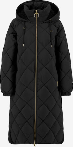 BarbourZimski kaput 'Kirkton' - crna boja: prednji dio