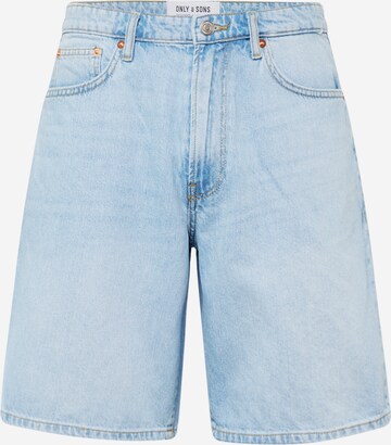 Only & Sons Regular Jeans 'ONSFADE' in Blue: front