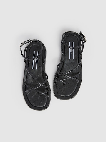 Pepe Jeans Strap Sandals ' SUMMER STUDS ' in Black