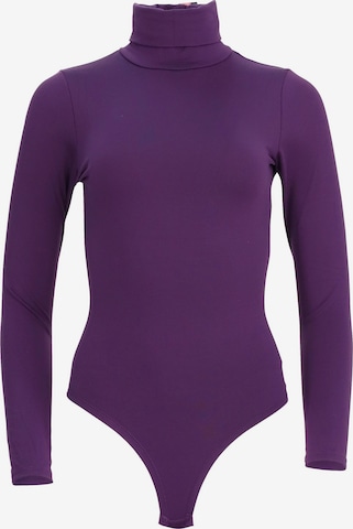 Easy Young Fashion Bodysuit in Purple: front