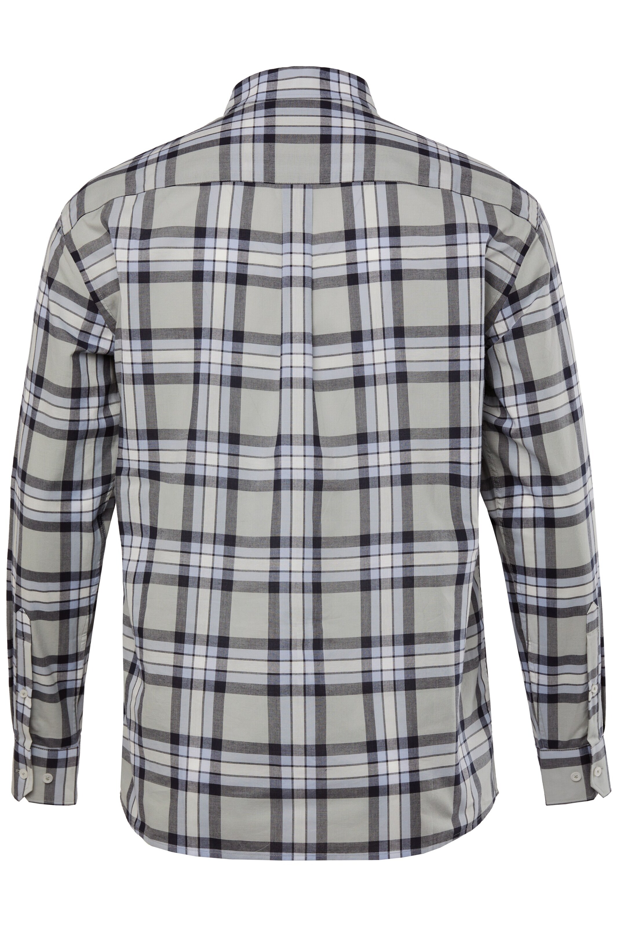 Men Plus Regular fit Overhemd in Grijs