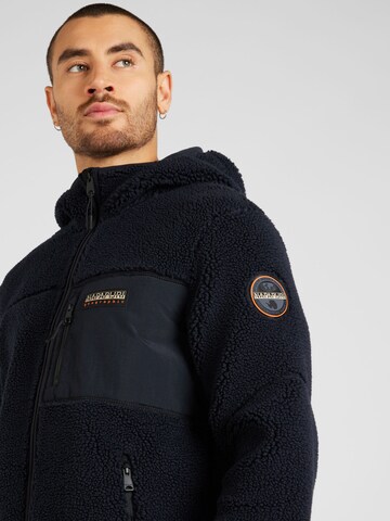 NAPAPIJRI Fleece jas 'Yupik' in Zwart