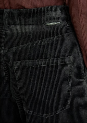Marc O'Polo DENIM Barrel Trousers 'Airin' in Black