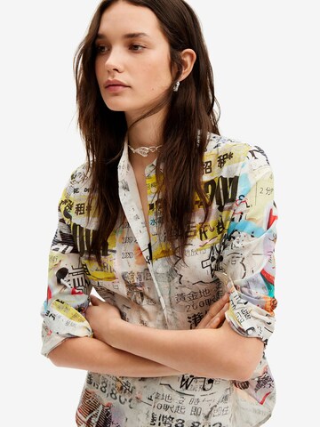 Desigual Bluse i blandingsfarvet