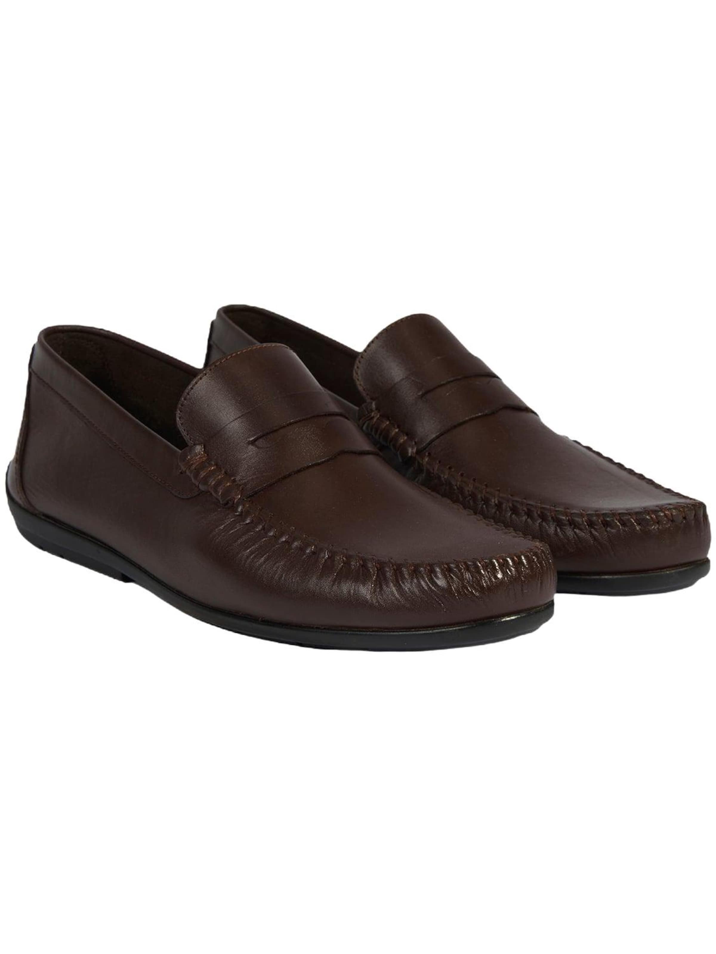 Desa - Mocasines 'Slip-Ons' en marrón