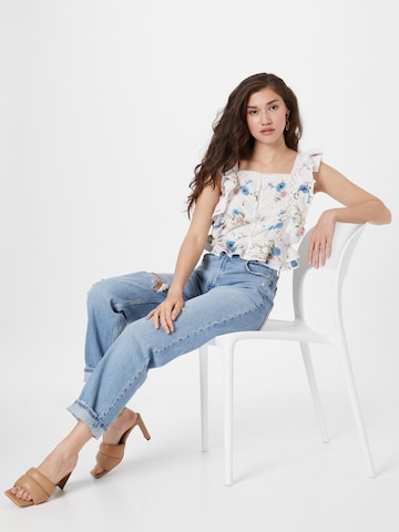 River Island Top 'MIA' – bílá