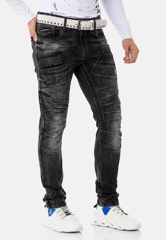 CIPO & BAXX Regular Jeans in Black