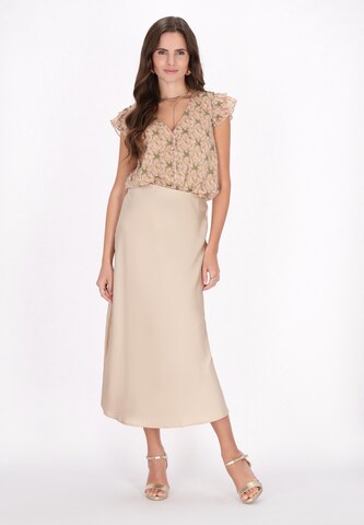faina Μπλούζα 'Fashion Look' σε μπεζ
