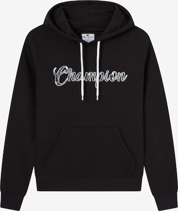 Champion Authentic Athletic Apparel Sweatshirt in Black: front