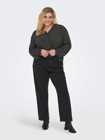 ONLY Carmakoma Bluse 'Sutton' i grå