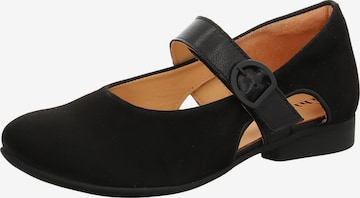 THINK! Ballerina 'Guad2' in Schwarz: Vorderseite