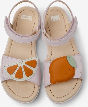 CAMPER Sandalen 'Right Twins' in Roze