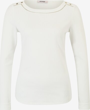 Orsay Shirt 'Lurexmilano ' in Weiß: predná strana