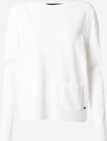 Marc Cain - Pullover em branco: frente