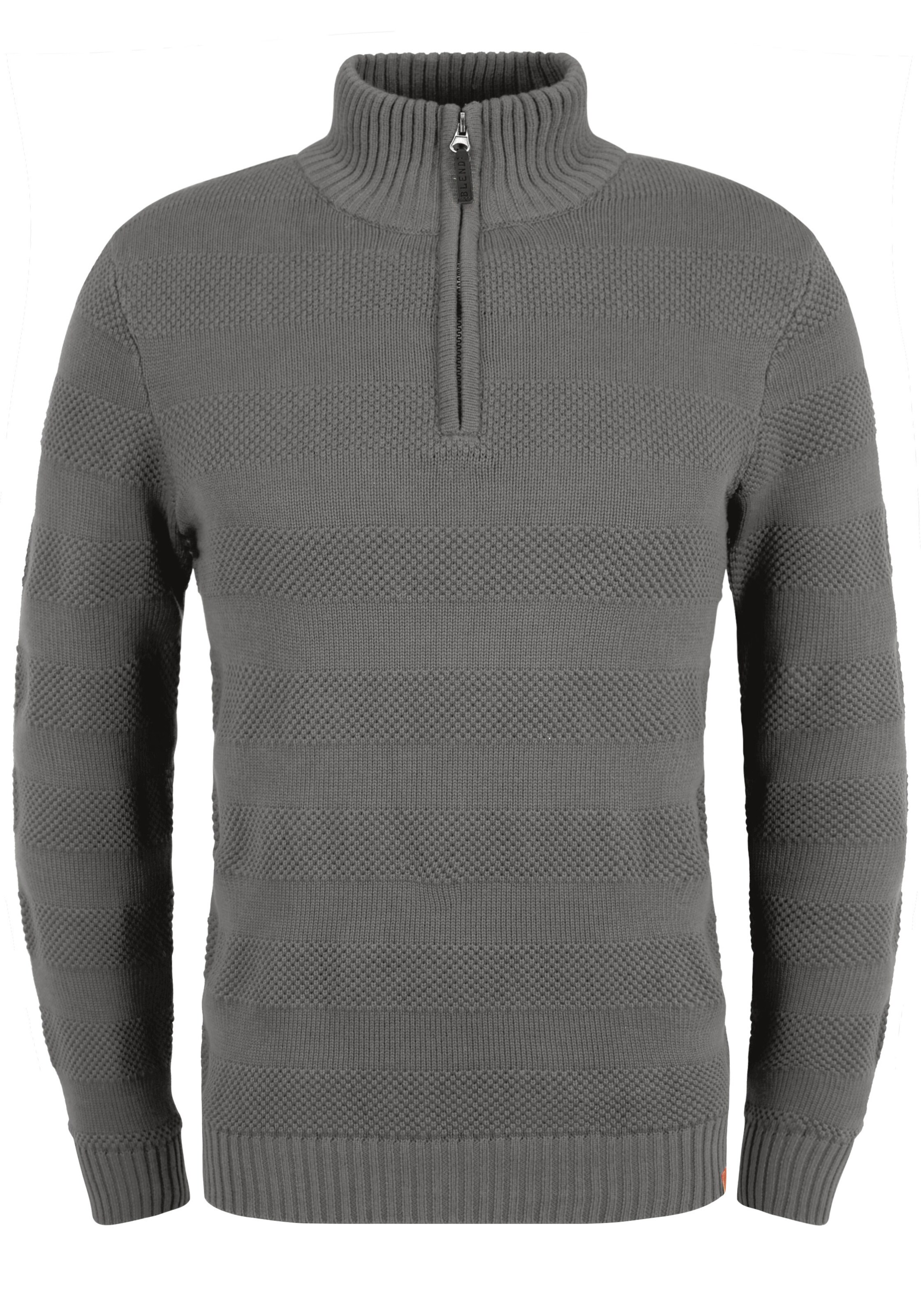 Pull-over 'Gaspar' BLEND en gris : devant