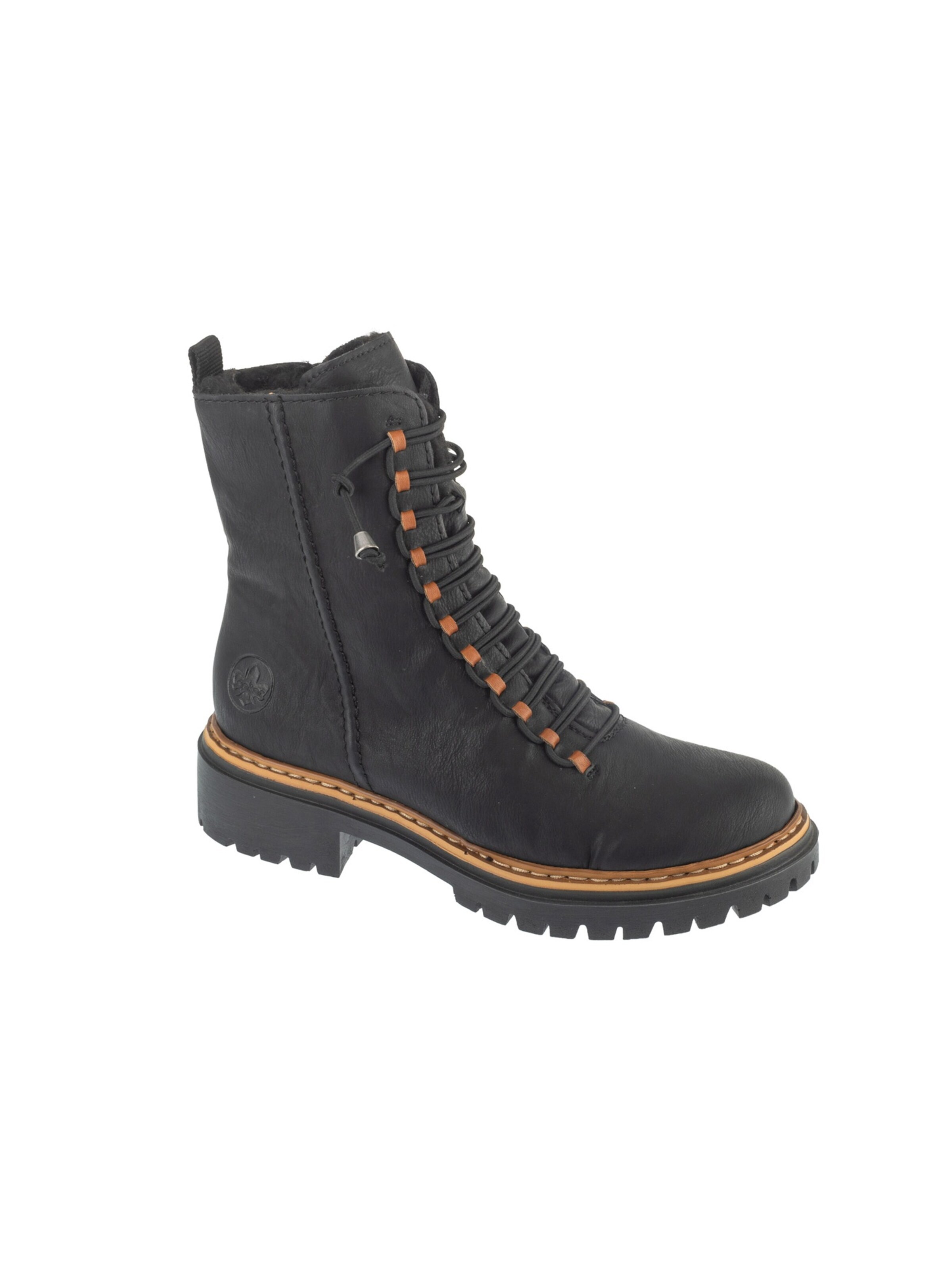 Bottes à lacets '72653' Rieker en noir