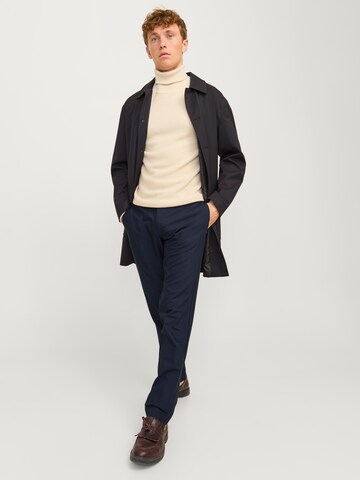 JACK & JONES - regular Pantalón de pinzas 'JPSTAce Leo' en azul
