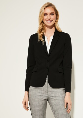 Blazer COMMA en noir : devant