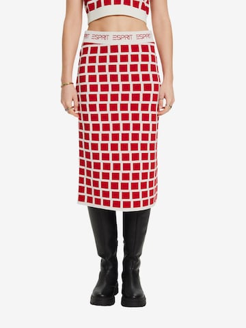 ESPRIT Skirt in Red: front