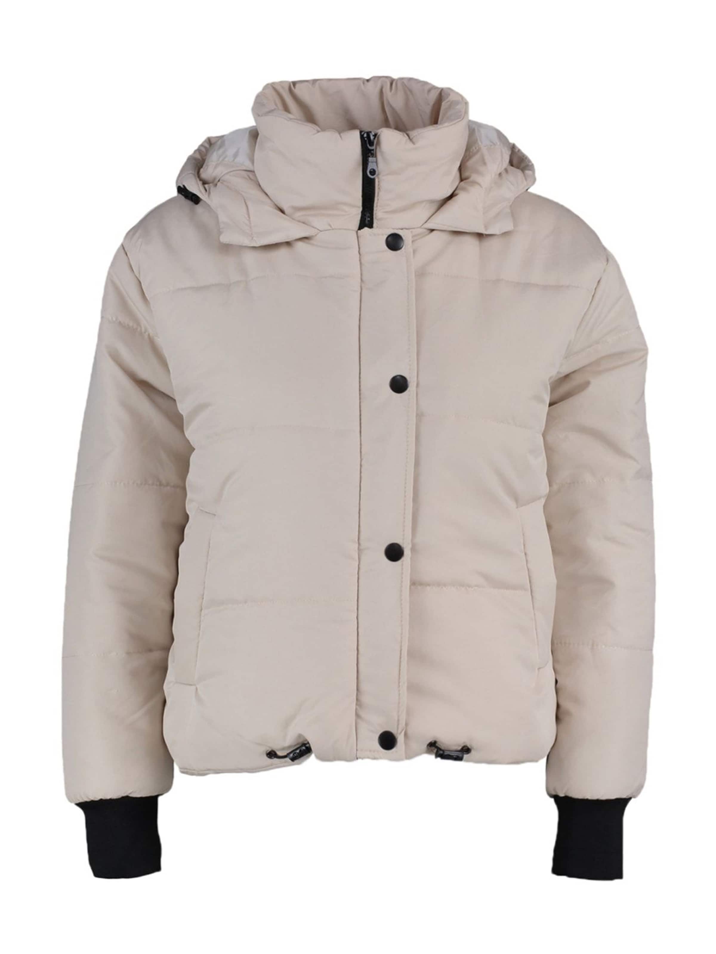 Trendyol Between-season jacket in Beige: front