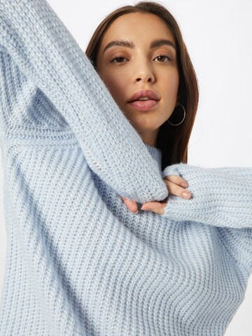 PIECES Pulover | modra barva