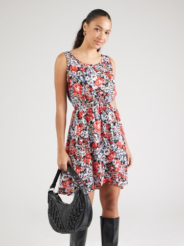 Robe d’été 'SARA' ONLY en noir : devant