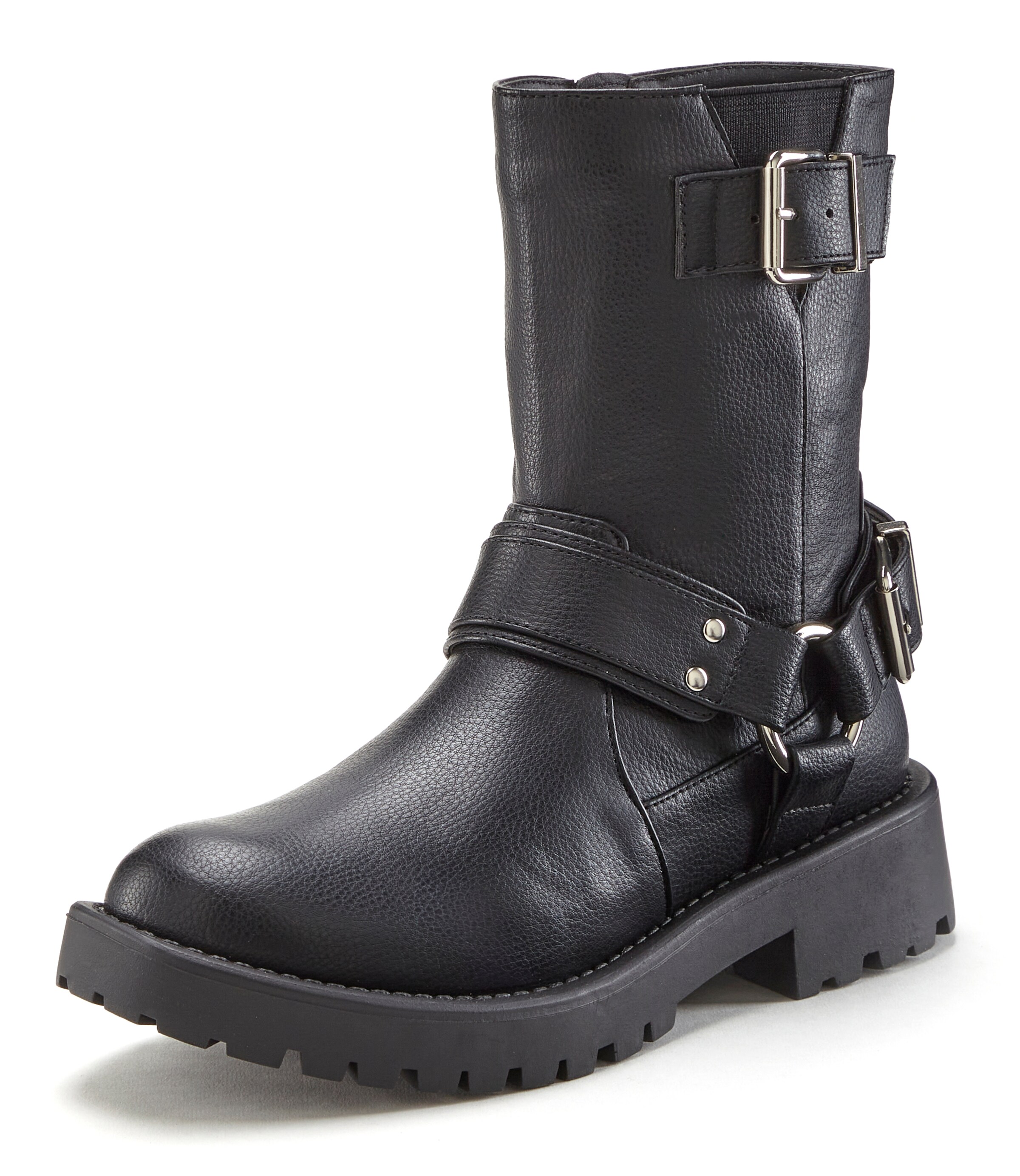 LASCANA Ankle Boots in Black / Silver, Item view