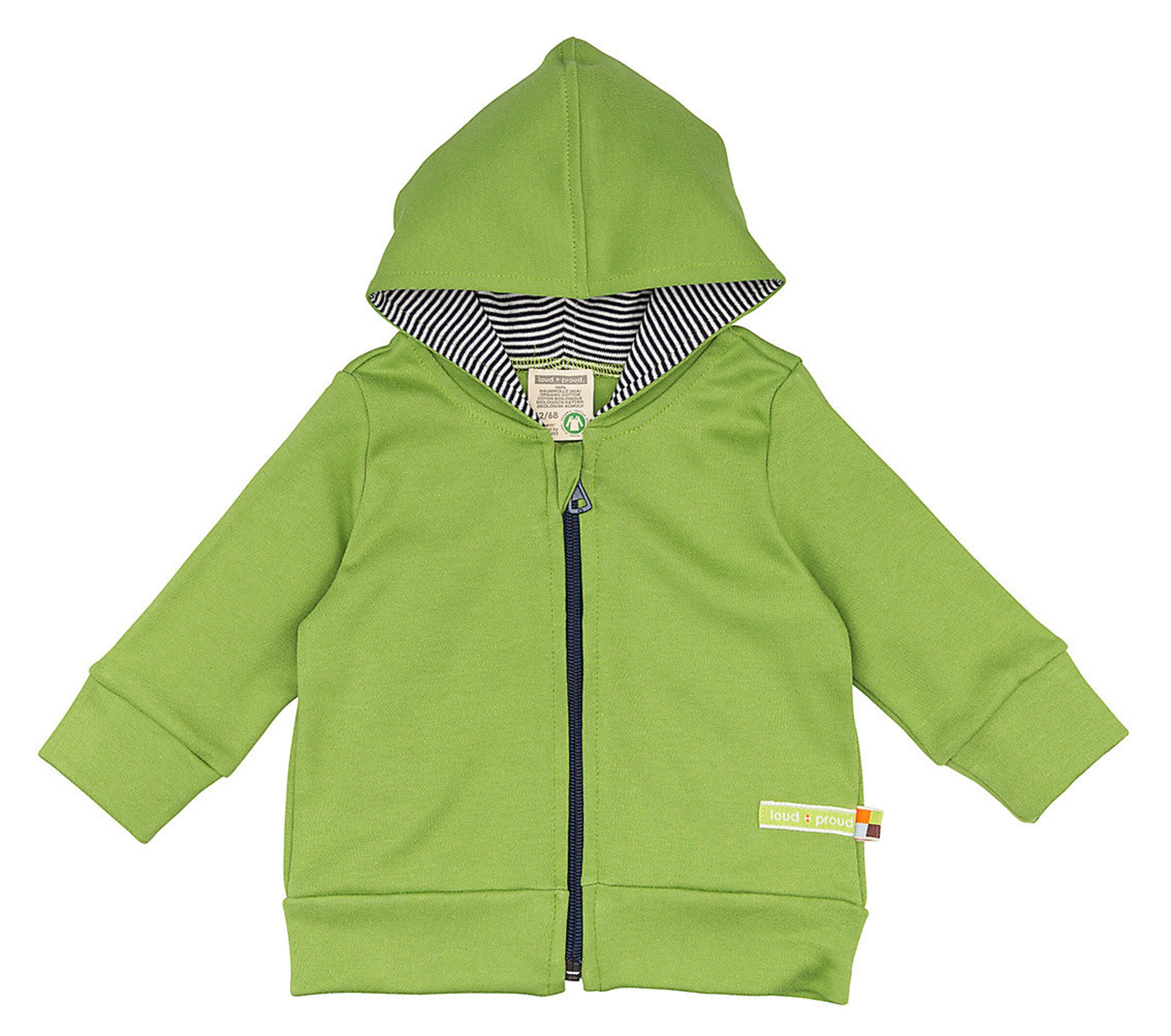 Kinder Bekleidung loud + proud Sweatjacke in Hellgrün - IH46300 Kinder Bekleidung loud + proud Sweatjacke in Hellgrün - IH46300