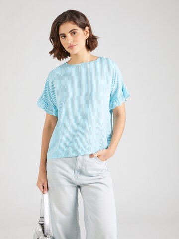 Bluză 'VMBUMPY' de la VERO MODA pe albastru: față