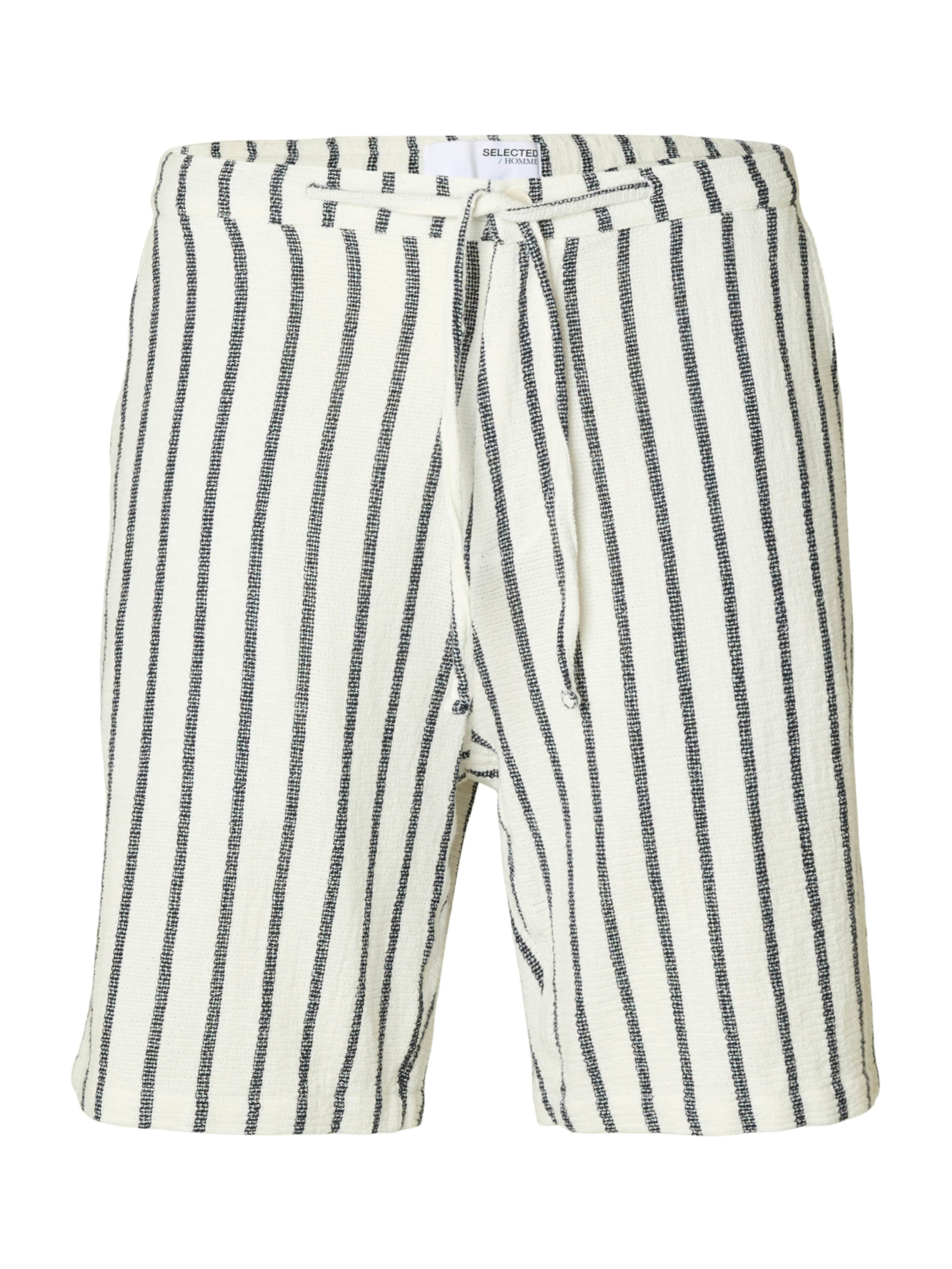 SELECTED Штаны 'SLHREGSAL' в Бежевый: спереди