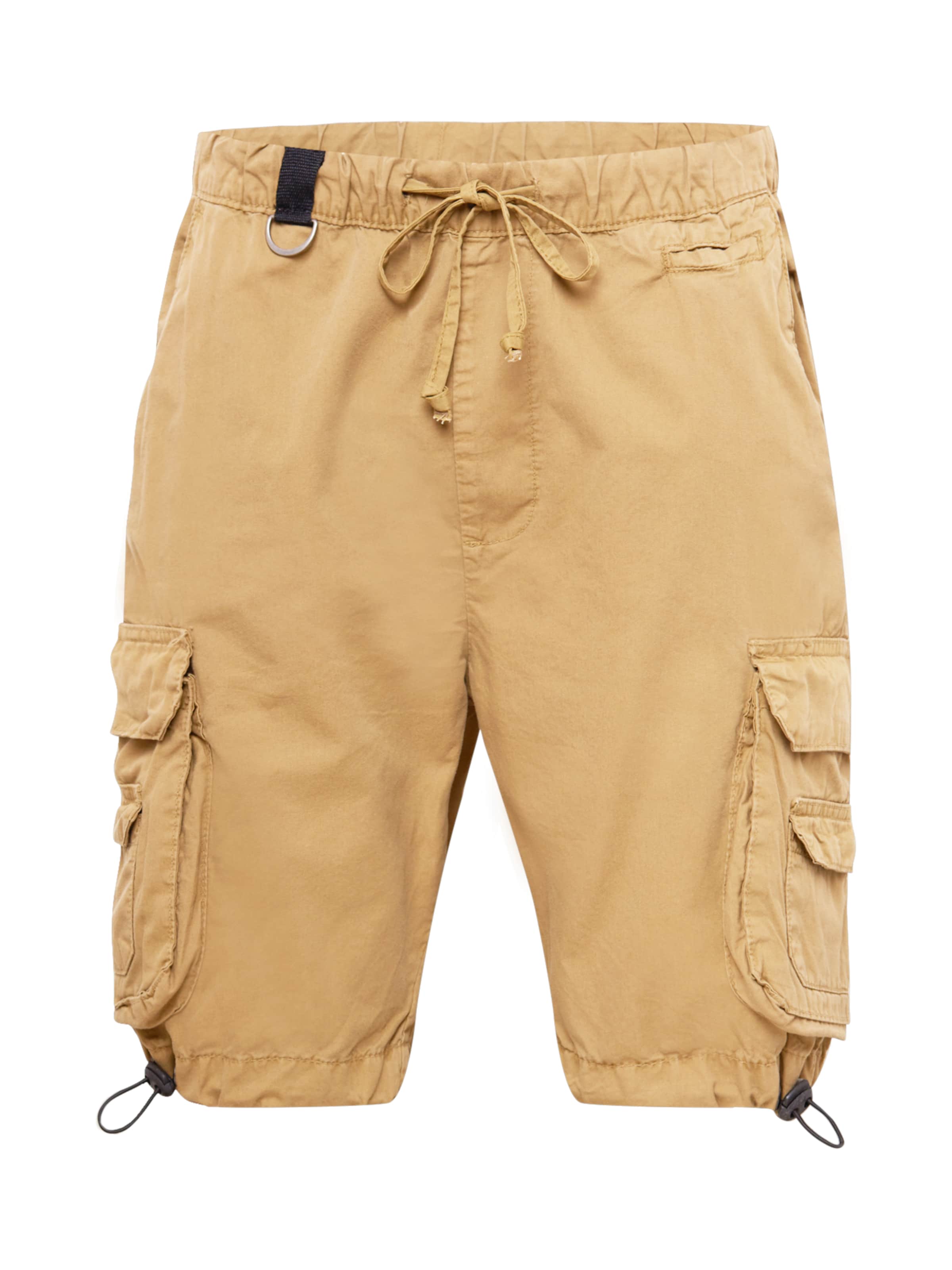 Urban Classics Cargo trousers in Beige: front