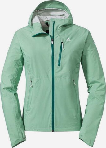 Schöffel Outdoor Jacket in Green: front