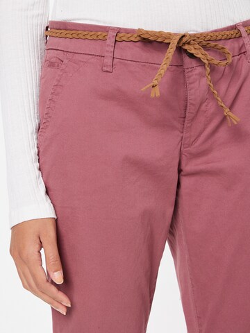 ONLY Regular Chino trousers 'EVELYN' in Pink