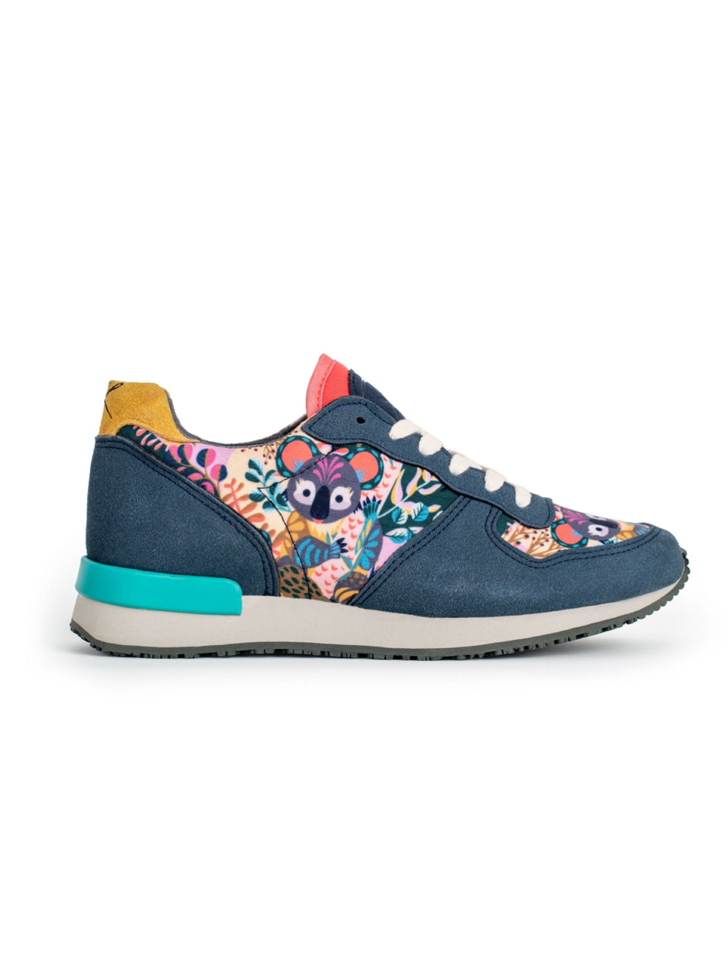 inkkas Platform trainers 'Inkkas Joey Vegan Sneaker' in Mixed colours