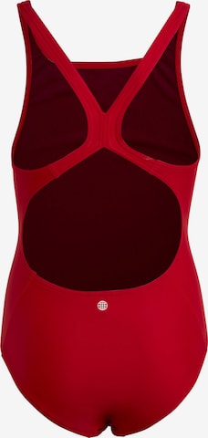 ADIDAS PERFORMANCE Athletic Swimwear 'Solid Small Logo' in Red